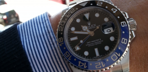 Rolex GMT master II Batman