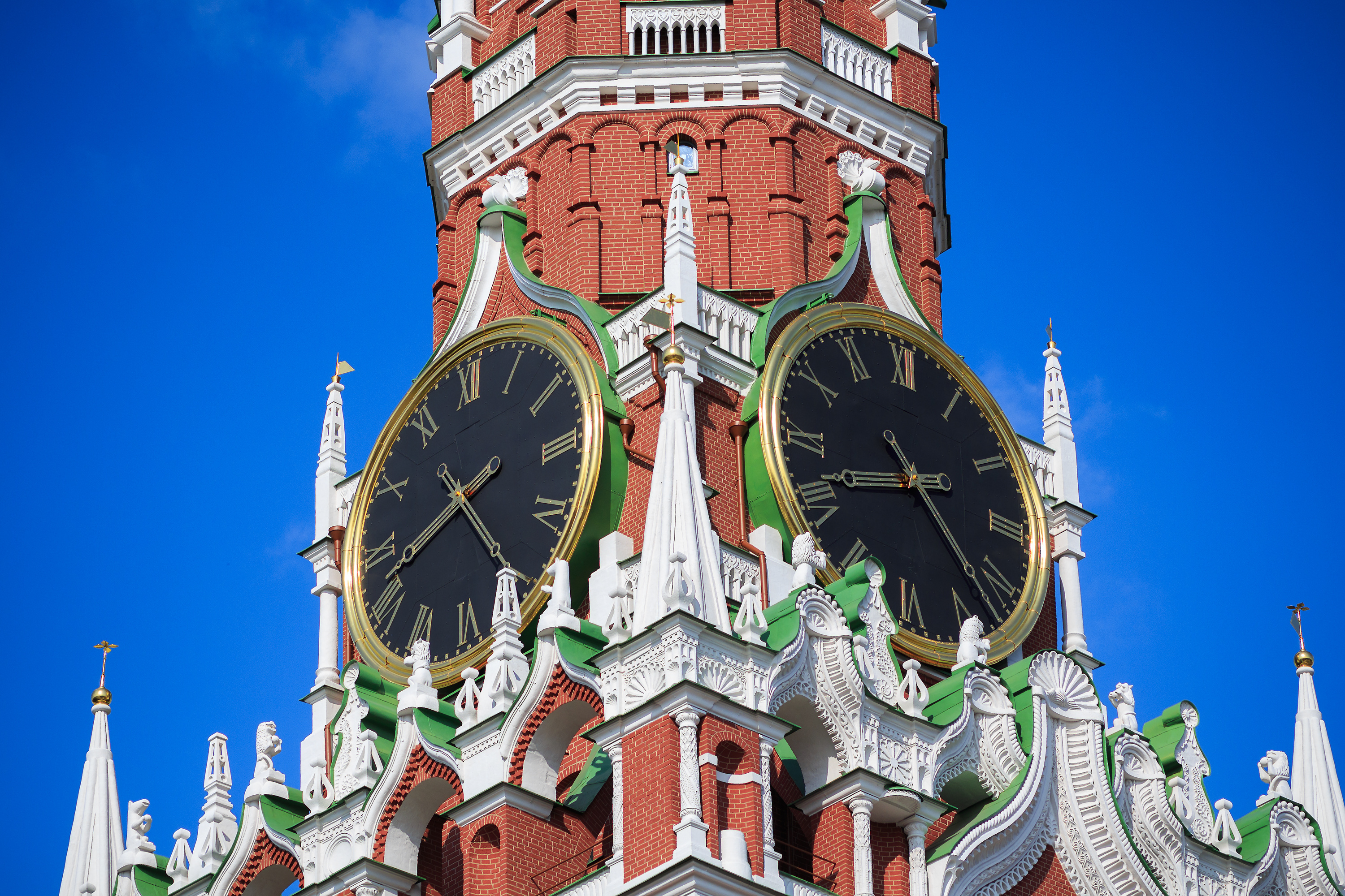 L'horloge du Kremlin