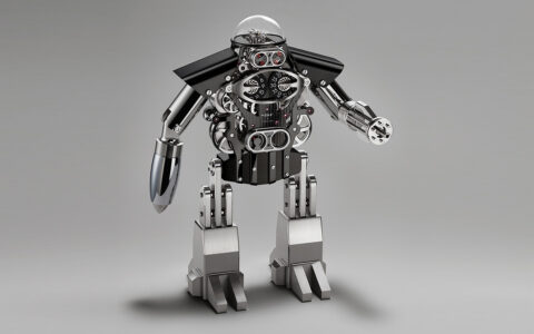 Horloge robot Melchior-copyright mb&f