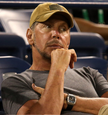 Larry Ellison montre Richard Mille copyright stephen dunn-getty images