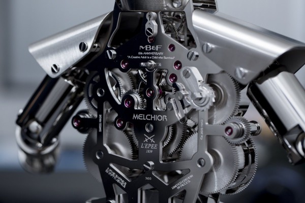 Robot horloge Melchior MB&F-hautetime
