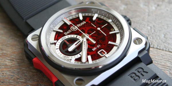 BR-X1-Skeleton- Red-edition limiée-cresus-copyright-magmontres-Bell-ross