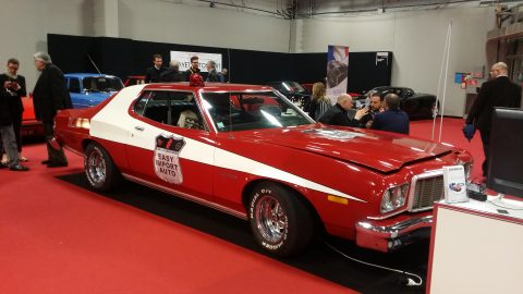 salon-rétromobile-2016-cresus voiture Ford Gran Torino Starsky et Hutch